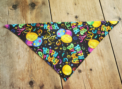 Classic Tie On-Birthday Bandana