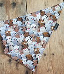 Dog Bandana Classic Tie On Cute Dogs