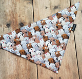 Dog Bandana Classic Tie On Cute Dogs