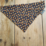 Over the Collar Style Candy Corn Bandana